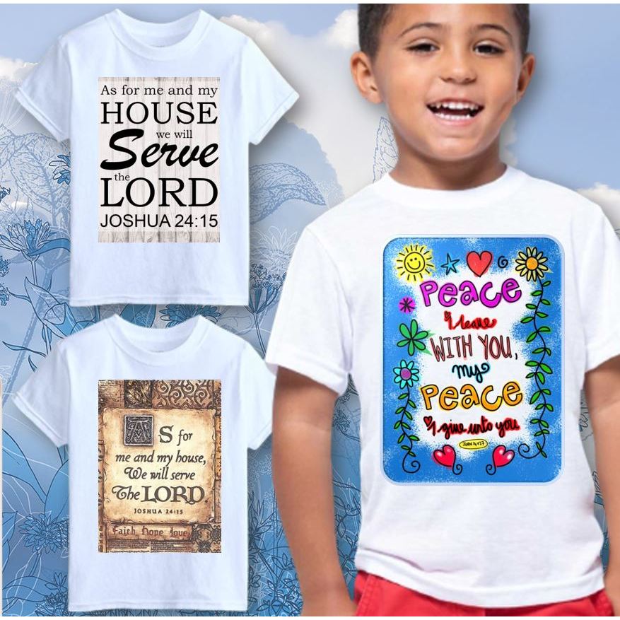 Bible Verses KIDS Shirt 0-12 years old UNISEX Graphic Printed T-shirt ...