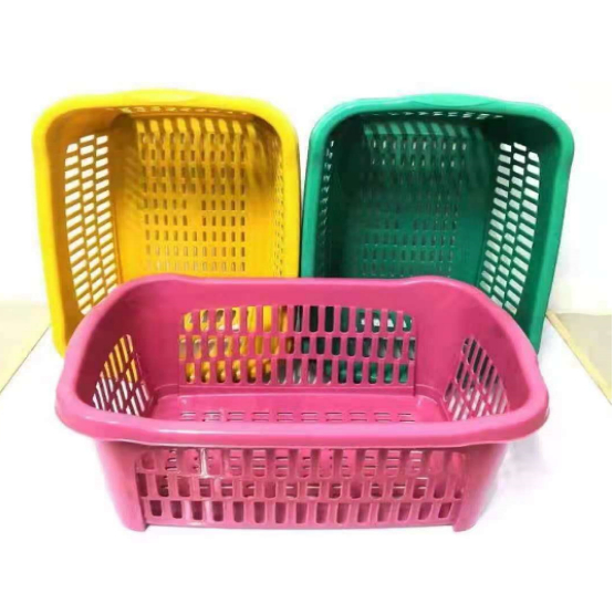 Plastic Mesh Tray Storage Basket (send Random Colors) 