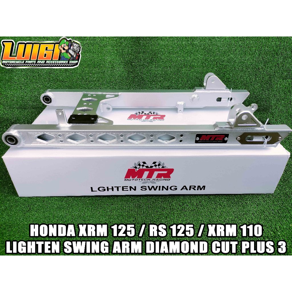 MTR HONDA XRM 125/ RS 125 / XRM 110 LIGHTEN SWING ARM DIAMOND CUT ...