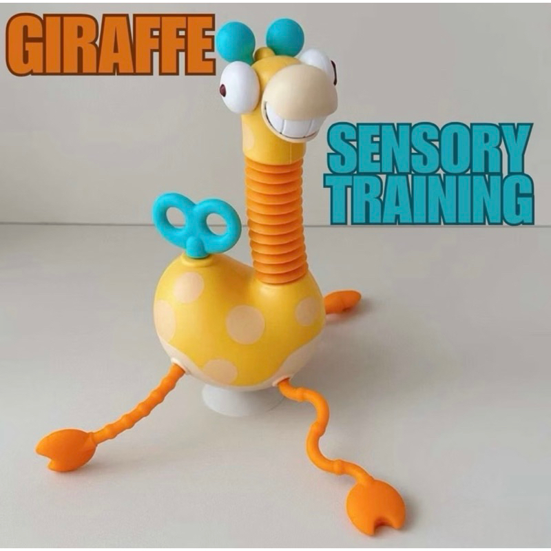 Giraffe Sensory Training Fidget Pull String | Shopee Philippines