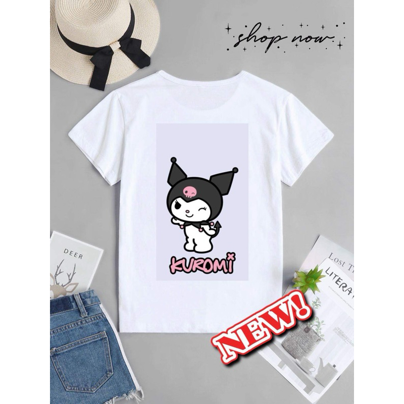 Kuromi and Friends Tshirst | Graphic Printed Tshirts | Shopee Philippines