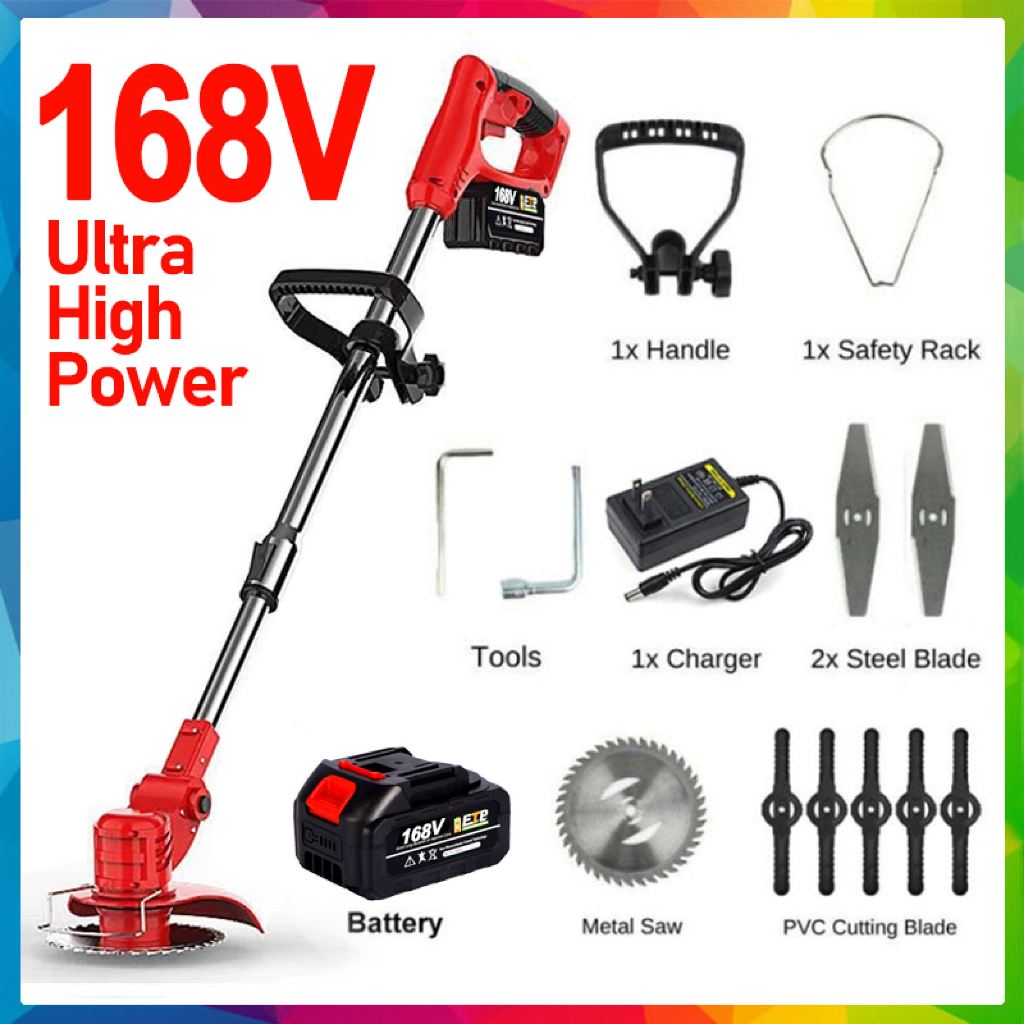 68V/88V/168V Lawn Mower Electric grass cutter Lithium Battery Cordless