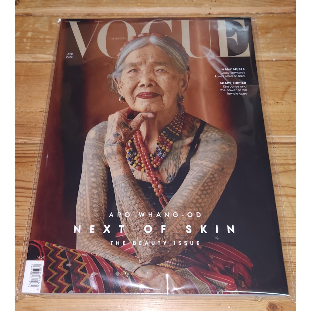 VOGUE PHILIPPINES APRIL 2023: APO WHANG-OD | ONLY OPENED TO READ THE ...