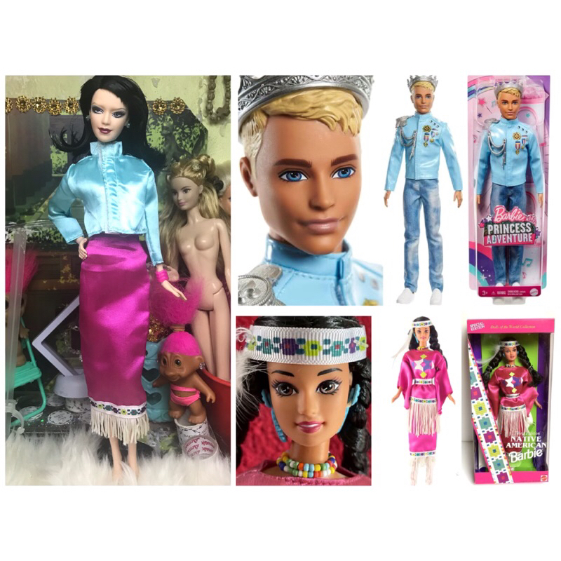 RMIX 1994 DOLL SKIRT of native american barbie teresa 2020 KEN OUTFIT of barbieprincess adventures Shopee Philippines