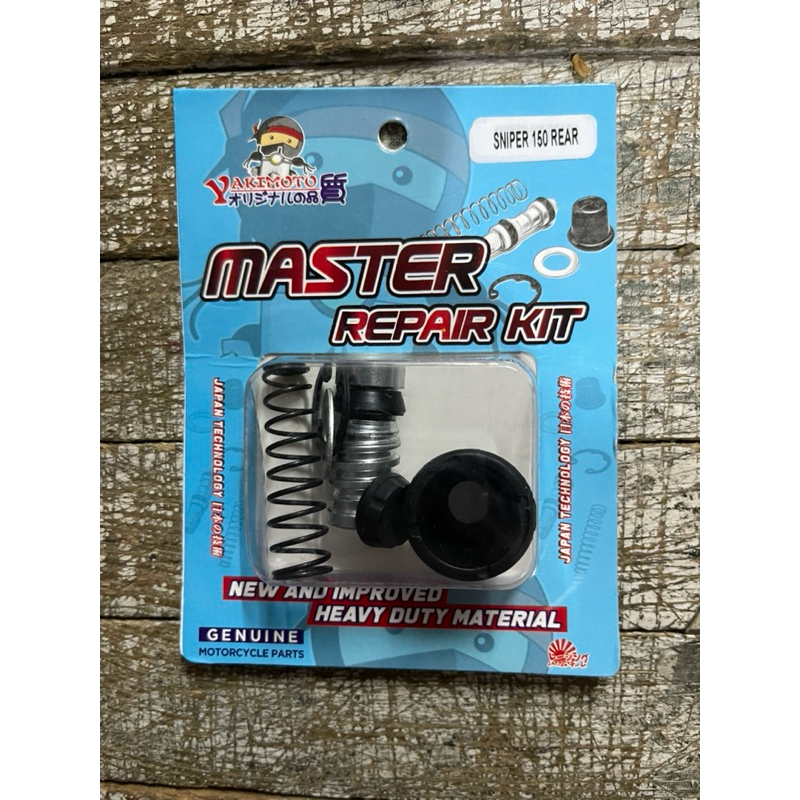 BRAKE MASTER REPAIR KIT SNIPER 150 (JAPAN QUALITY) Shopee Philippines