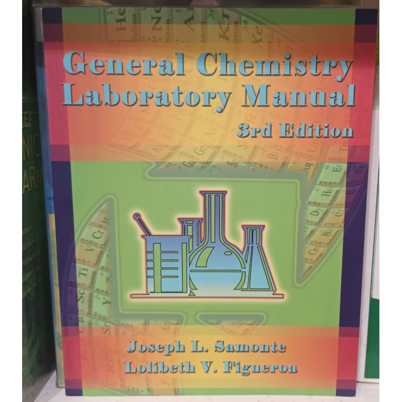 GENERAL CHEMISTRY LABORATORY MANUAL 3RD EDITION ( BRAND NEW ) | Shopee ...