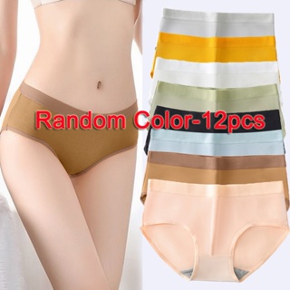 Ladies Silk Elastic Underwear Women Invisible Seamless Plus Size Panties -  China Underwear and Lingerie price
