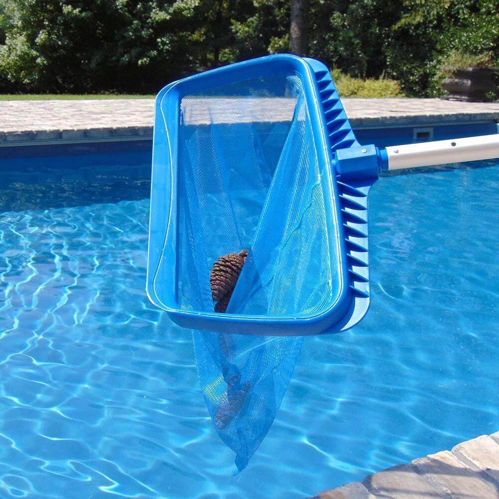 Swimming Pool Cleaning Deep Water Net Bag Head Skimmer Pond Pools Leaf ...