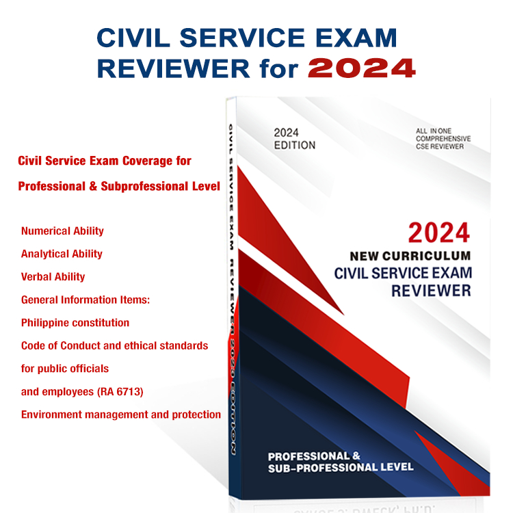 CSE civil service reviewer 2024 cse reviewer 2025 cse reviewer edition