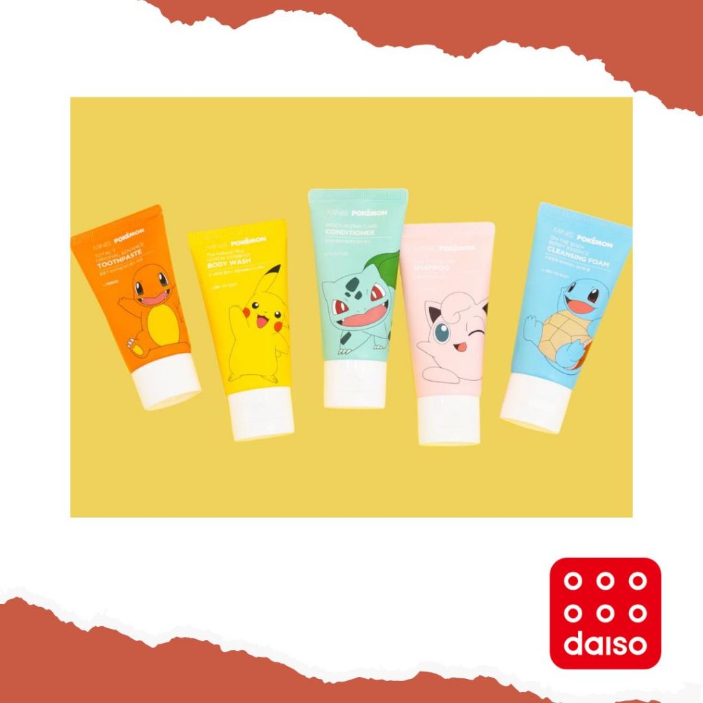 [DAISO KOREA] Pokemon Minis Travel Kit Shopee Philippines