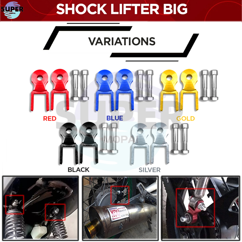 Motorcycle Shock Device Lifter Universal Adjuster 2pcs | Shopee Philippines