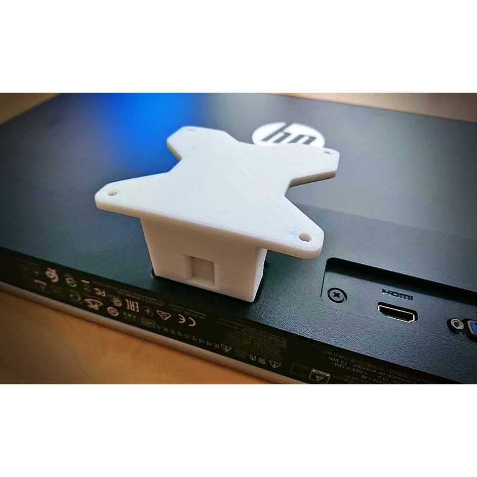 HP Monitor 75mm VESA Mount Adapter (HP 22es, 23er, 24ea, 25f, 27f, etc