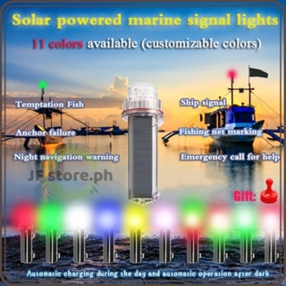Solar Mark Beacon Light Gillnet Fishing Net Sign Light Marine Signal Light  Buoy Light Mesh Label