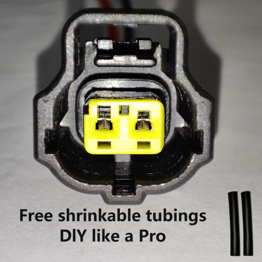 9098010735 9098011061 2 Pins socket connector for Toyota ECT Water