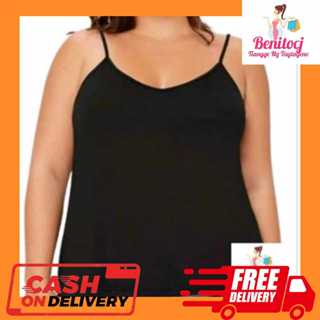 Shop spaghetti top plus size for Sale on Shopee Philippines