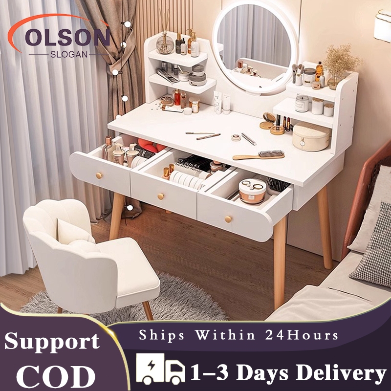 Dressing table Bedroom makeup table modern simple makeup table rental