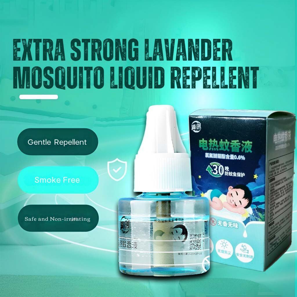Electric Mosquito Coil Liquid Mosquito Repellant bottle Odorless Gentle ...