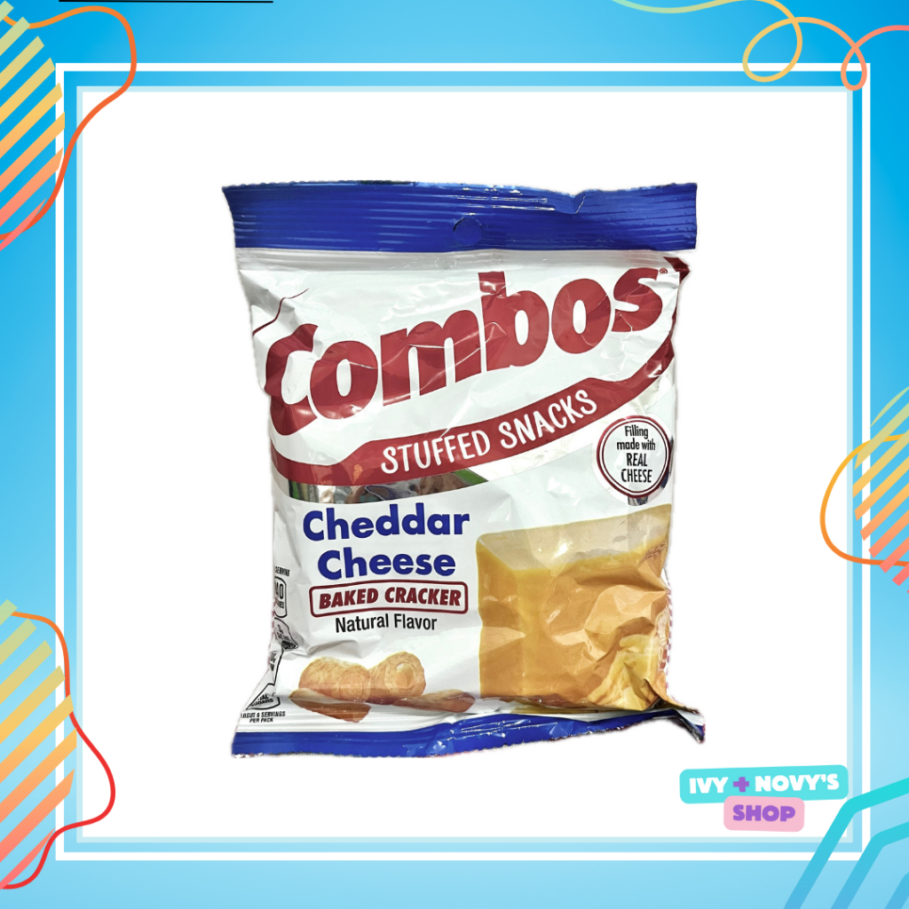 Combos Cheddar Cheese (178.6g) 6.30 oz / Baked Cracker Shopee Philippines