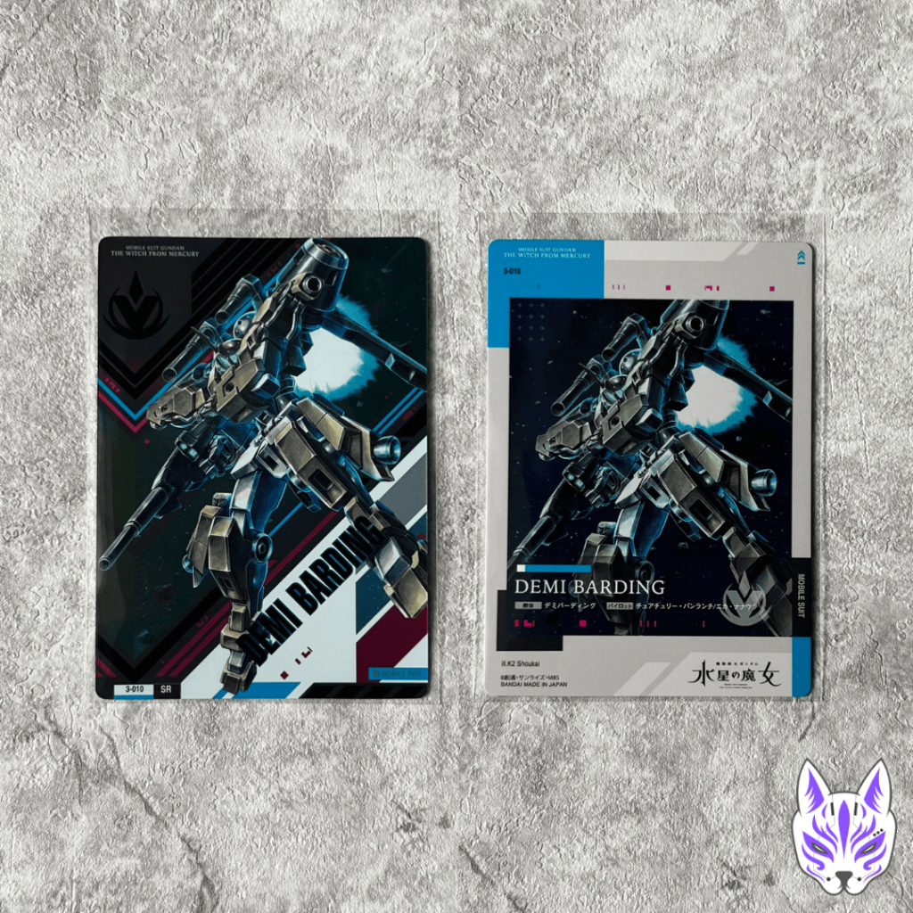 DEMI-BARDING 3-010 | GUNDAM CARD COLLECTION | THE WITCH FROM MERCURY ...