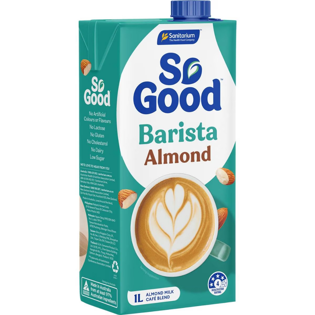 So Good Barista Almond Milk 1L Shopee Philippines