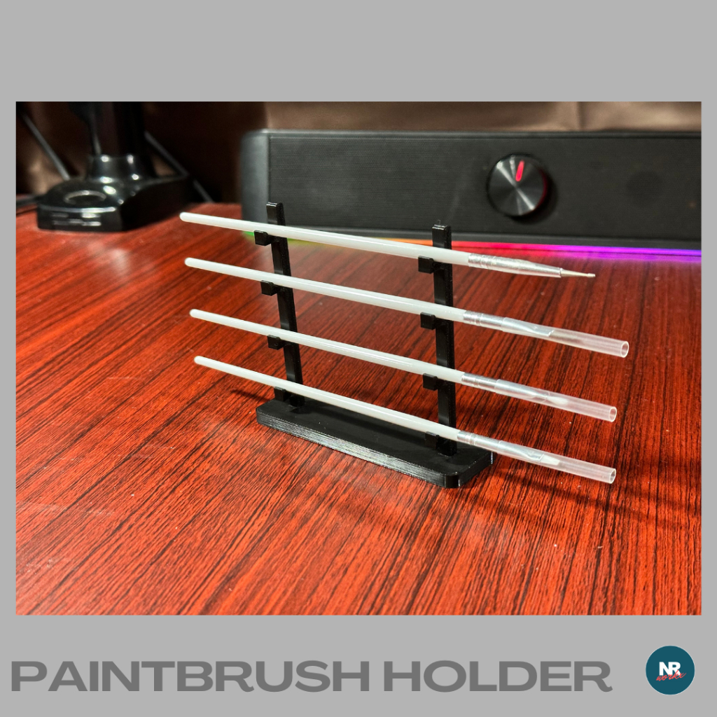 3DP Sword Mount Style Paintbrush Holder for Scale Modeling Gunpla