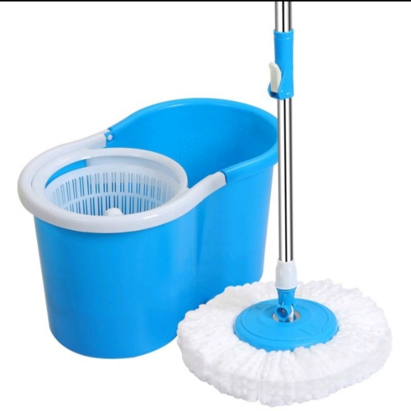 Magic Spin Mop With Spinner and Bucket Tornado Mop 360 Easy Rotating ...