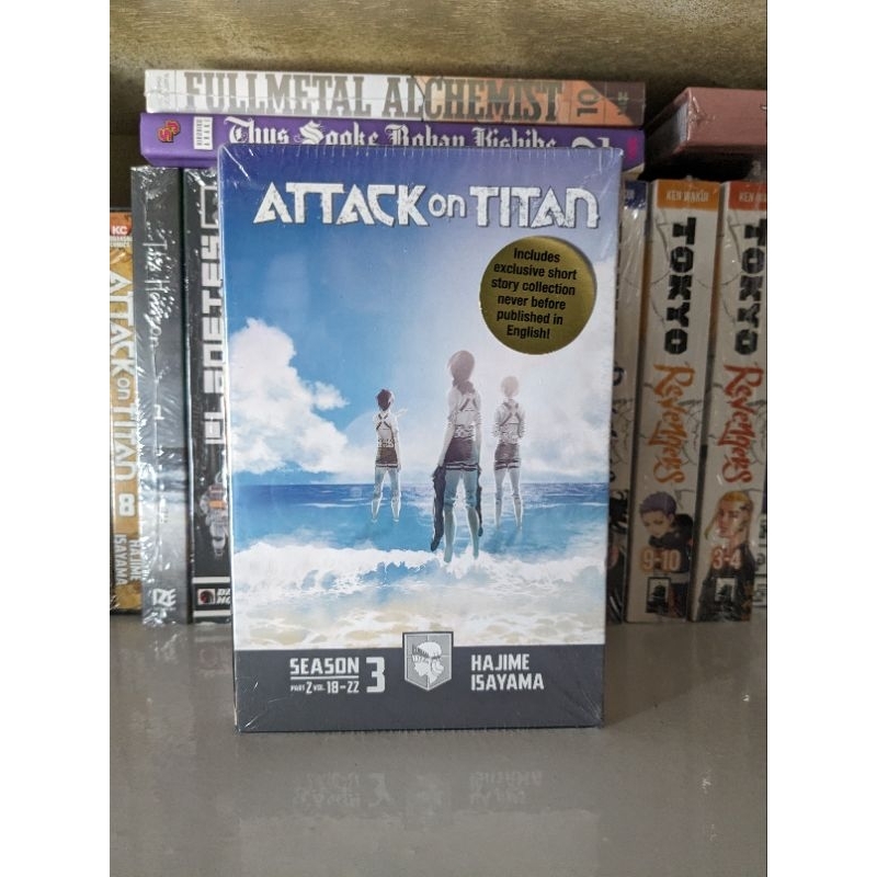 Attack on Titan Season 3 Part 2 Manga Box Set | Shopee Philippines