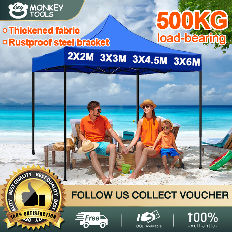 3x3 Meter Car Camping Tent Foldable Retractable Tent With Stand Heavy