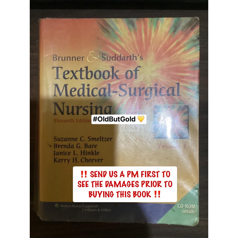 Brunner & Suddarth' Textbook Of Medical-Surgical Nursing: Volume 2 Only ...