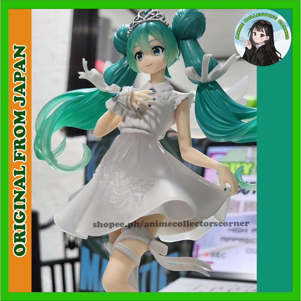 Hatsune Miku 15th Anniversary KEI Ver SPM Super Premium Figure ORIGINAL ...