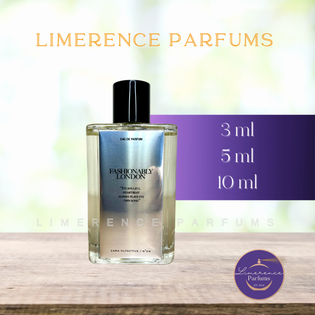 Zara Fashionably London EDP DECANT (Delina Exclusif PDM Dupe