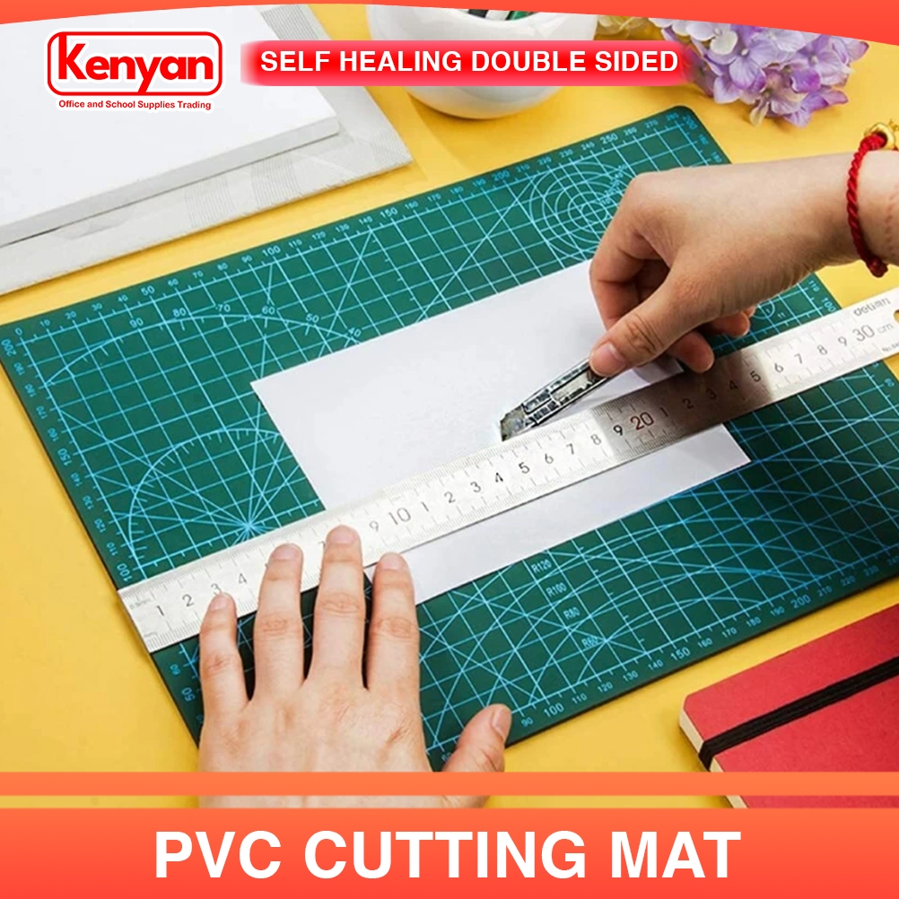 PVC Cutting Mat A2/A1 Size Self Healing Cutting Pad Doublesided