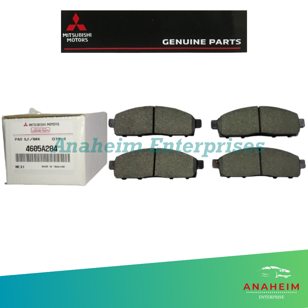 Hi-Q Front Brake Pads By Sangsin For Mitsubishi L200 Pick-up, Pajero I Pn Sp1135 I2581187301