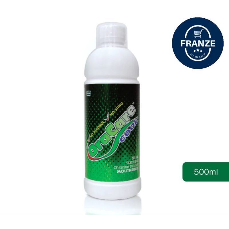 ORACARE Cool Rinse Mouthwash No Alcohol , No Sting 500ml Shopee