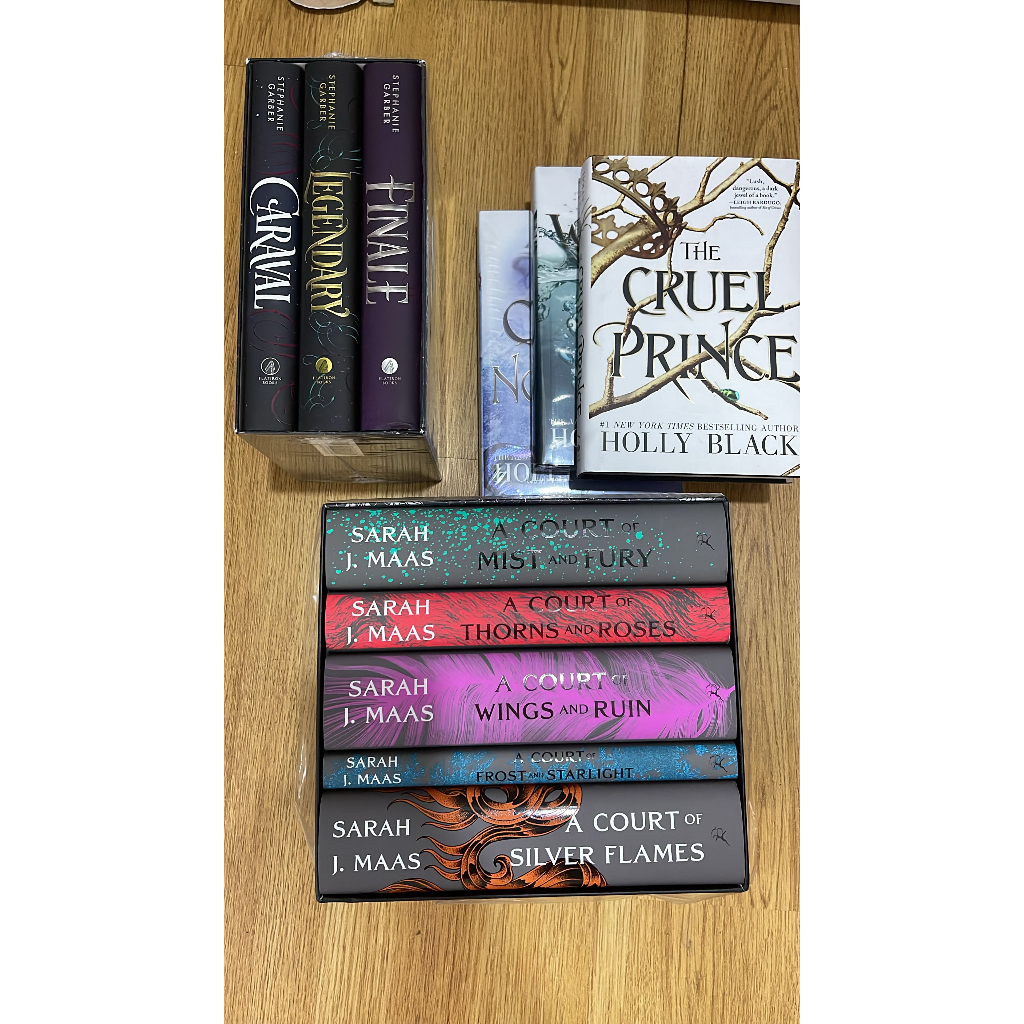 Acotar and Caraval HB Box Set | Shopee Philippines