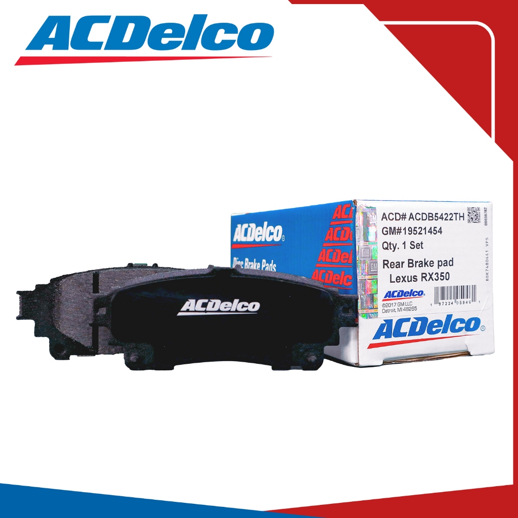 ACDelco Brake Pads for Lexus RX350 / IS350 20102016, Toyota Fortuner