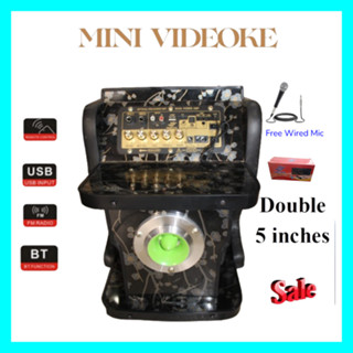 New Model Mini Videoke Machine SMALL size(Assorted Design) Super Heavy ...