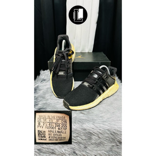 Black and gold outlet adidas eqt