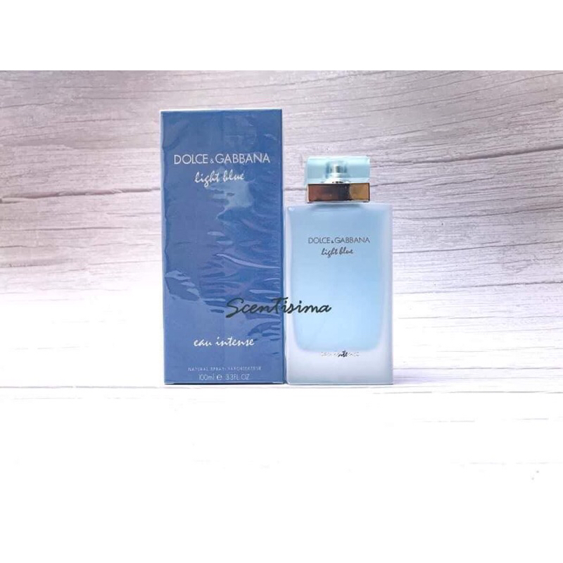 Dolce & Gabbana Light Blue Intense 100ml Shopee Philippines