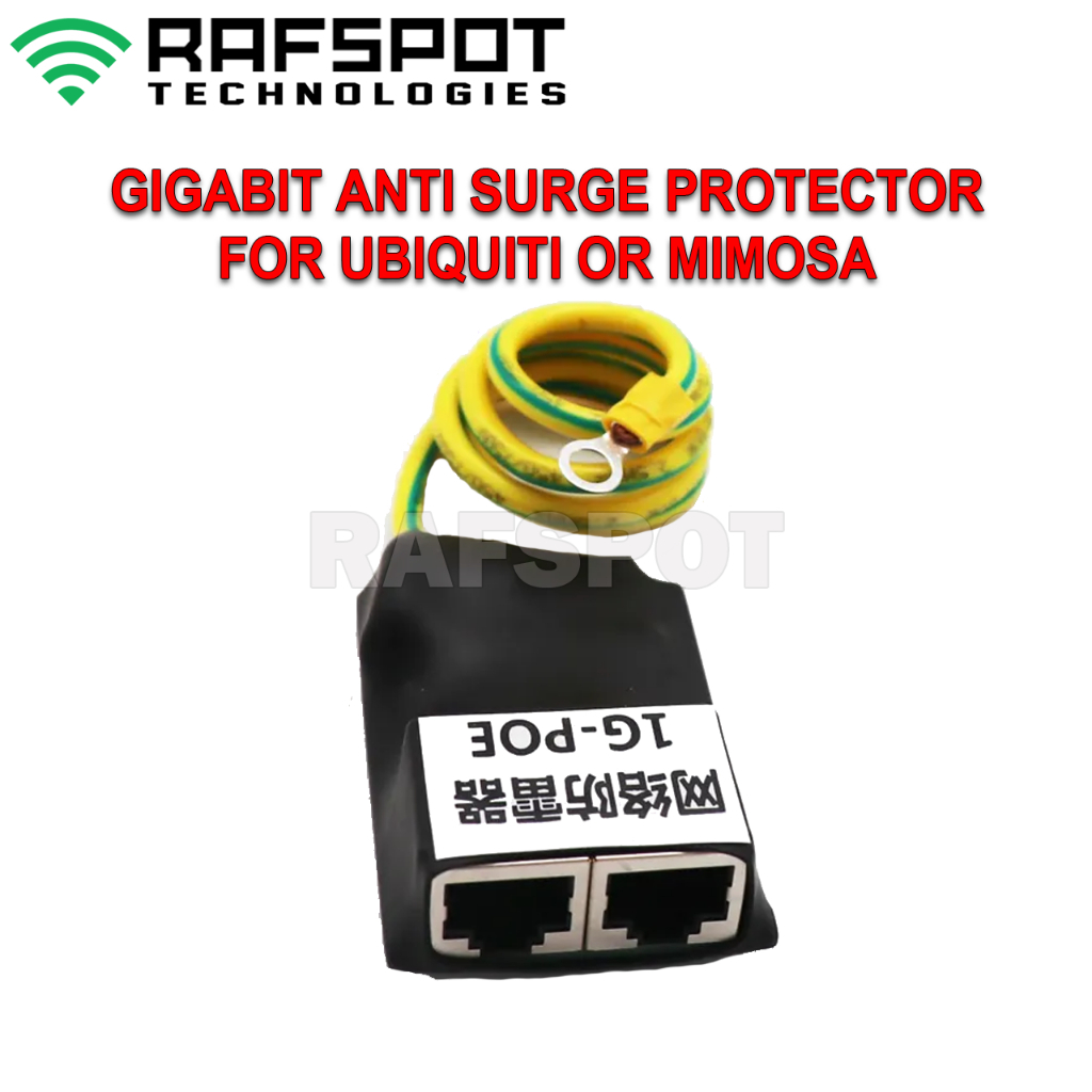 Lightning Protector For Mimosa Cambium Ubiquiti Energy Gigabit POE