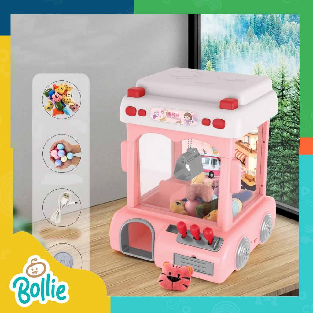 Bollie Baby School Bus Claw Machine Toy for Kids | Shopee Philippines