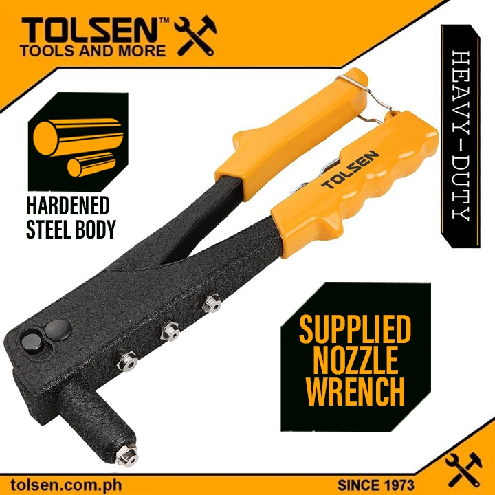 Tolsen Heavy Duty Steel Hand Riveter [ONLINE EXCLUSIVE] (10