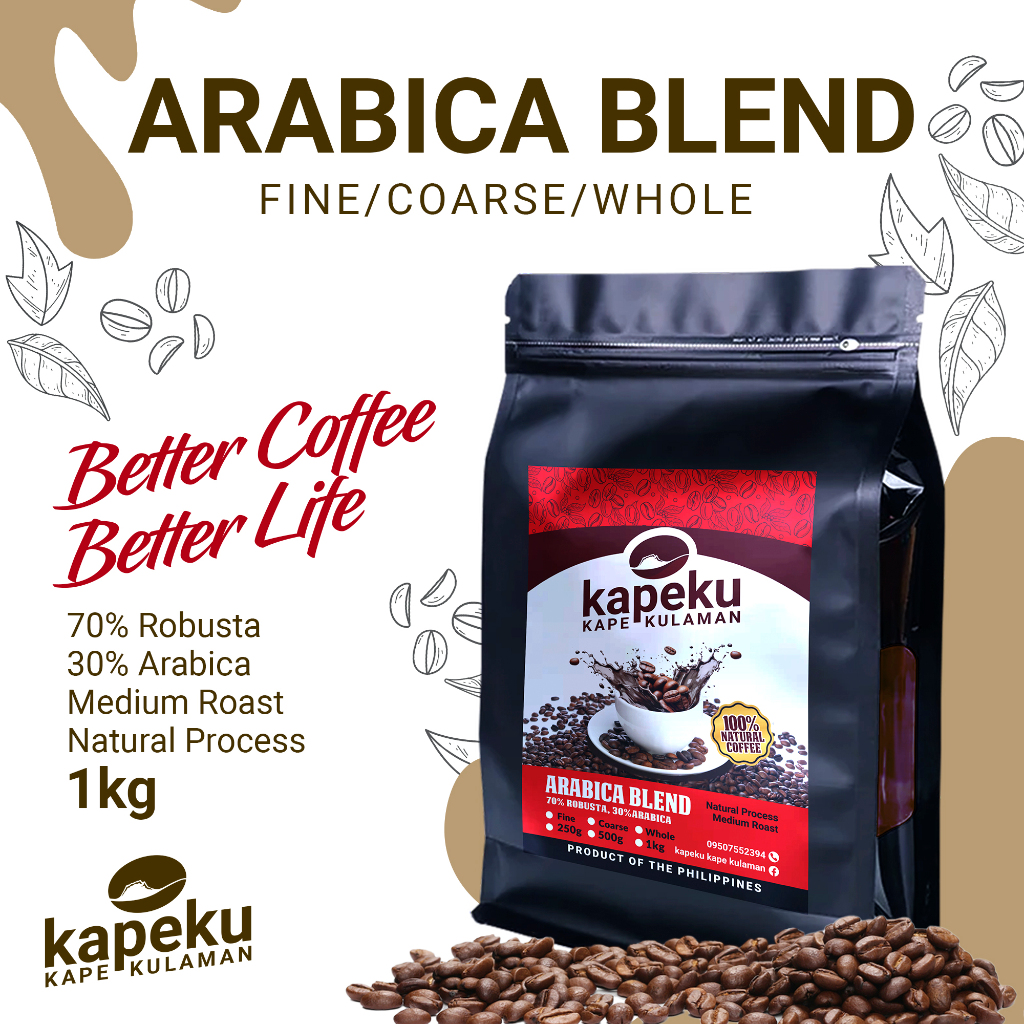 ARABICA BLEND 1KG [KAPEKU] | Shopee Philippines