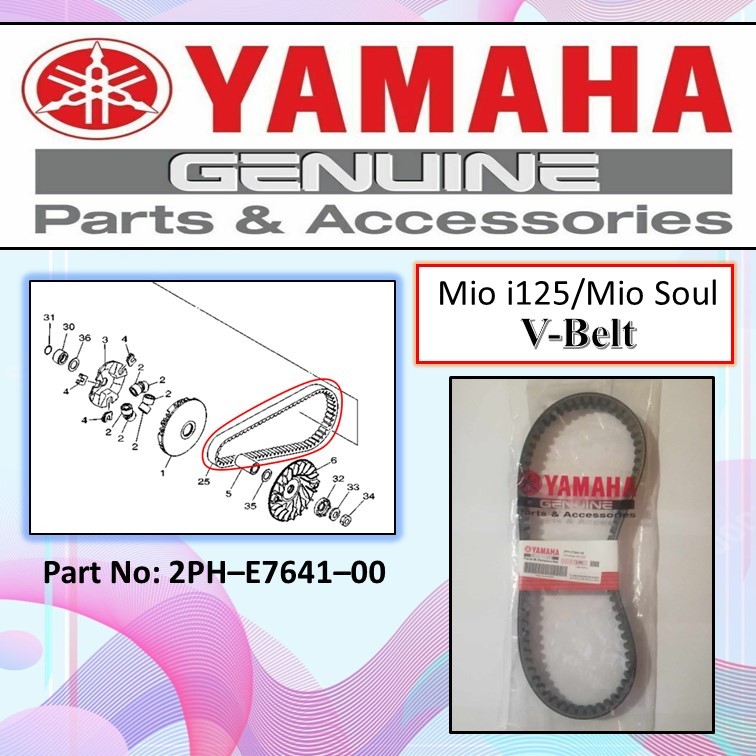 genuine-v-belt-drive-belt-mio-i125-mio-soul-2ph-e7641-00-shopee