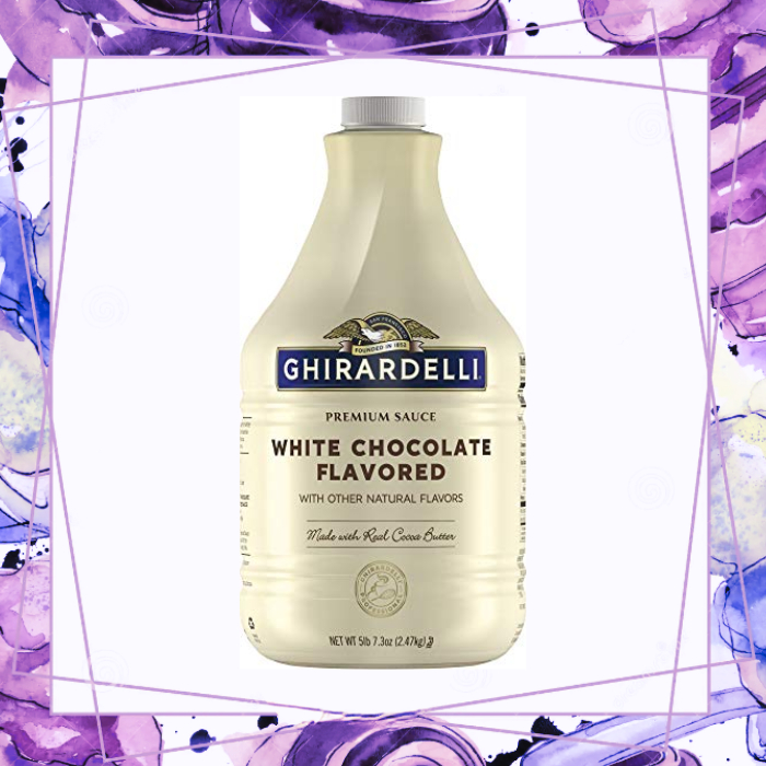 Ghirardelli White Chocolate Flavored Sauce 87.3 Ounce