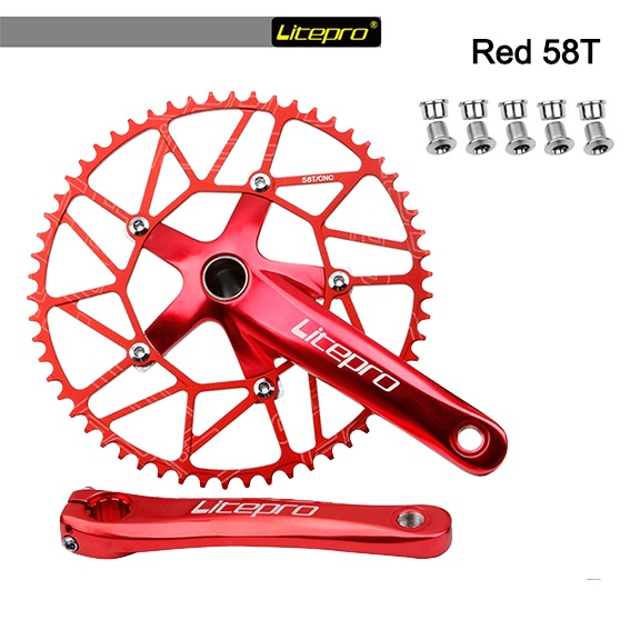 Per Campagnolo 135BCD Corona a denti larghi stretti Ruota ... - AWS