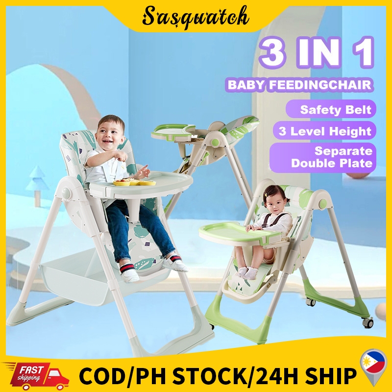 High Chair For Baby Feeding Reclinable Chair For Baby Height Adjustable
