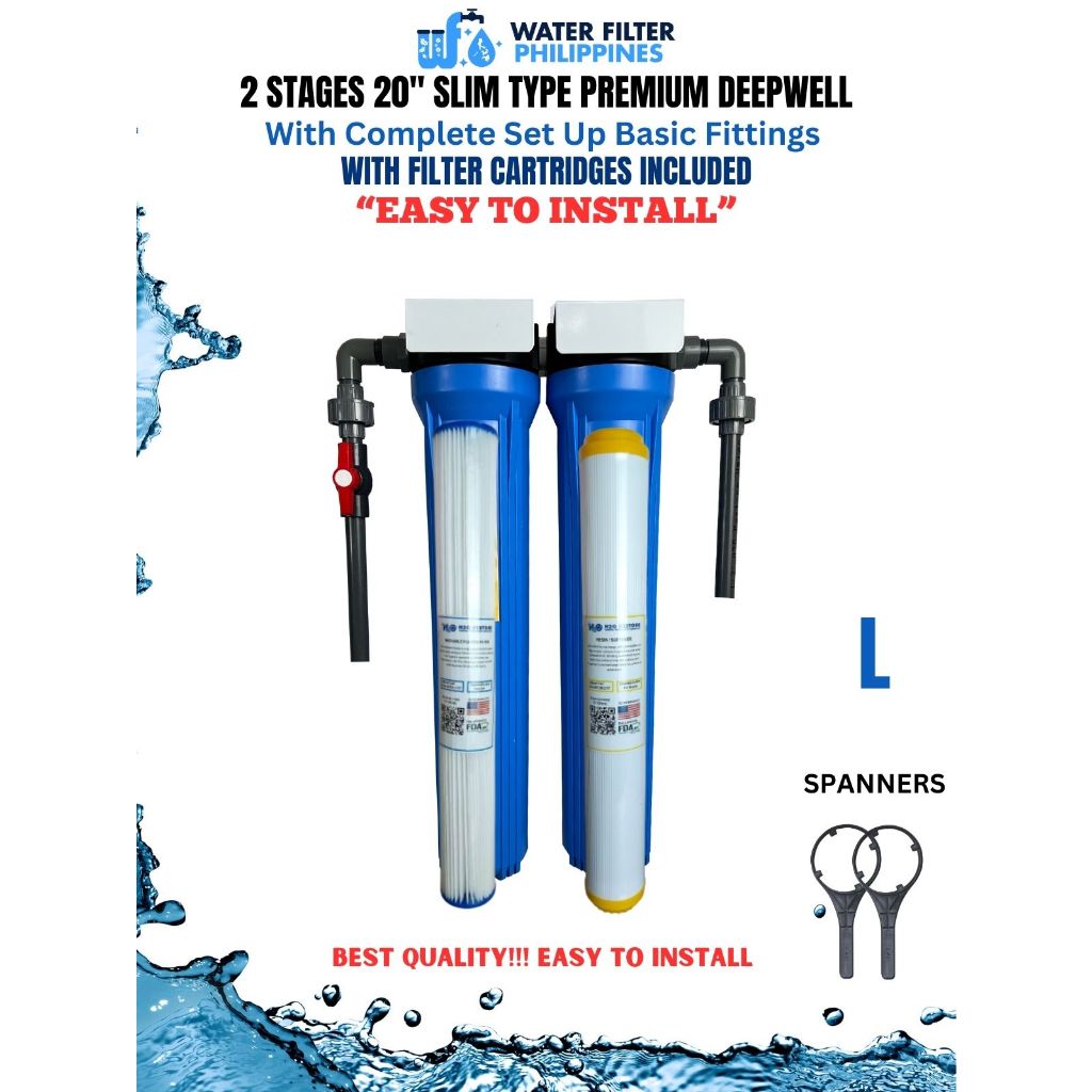 Water Filtration System 2 Stages 20