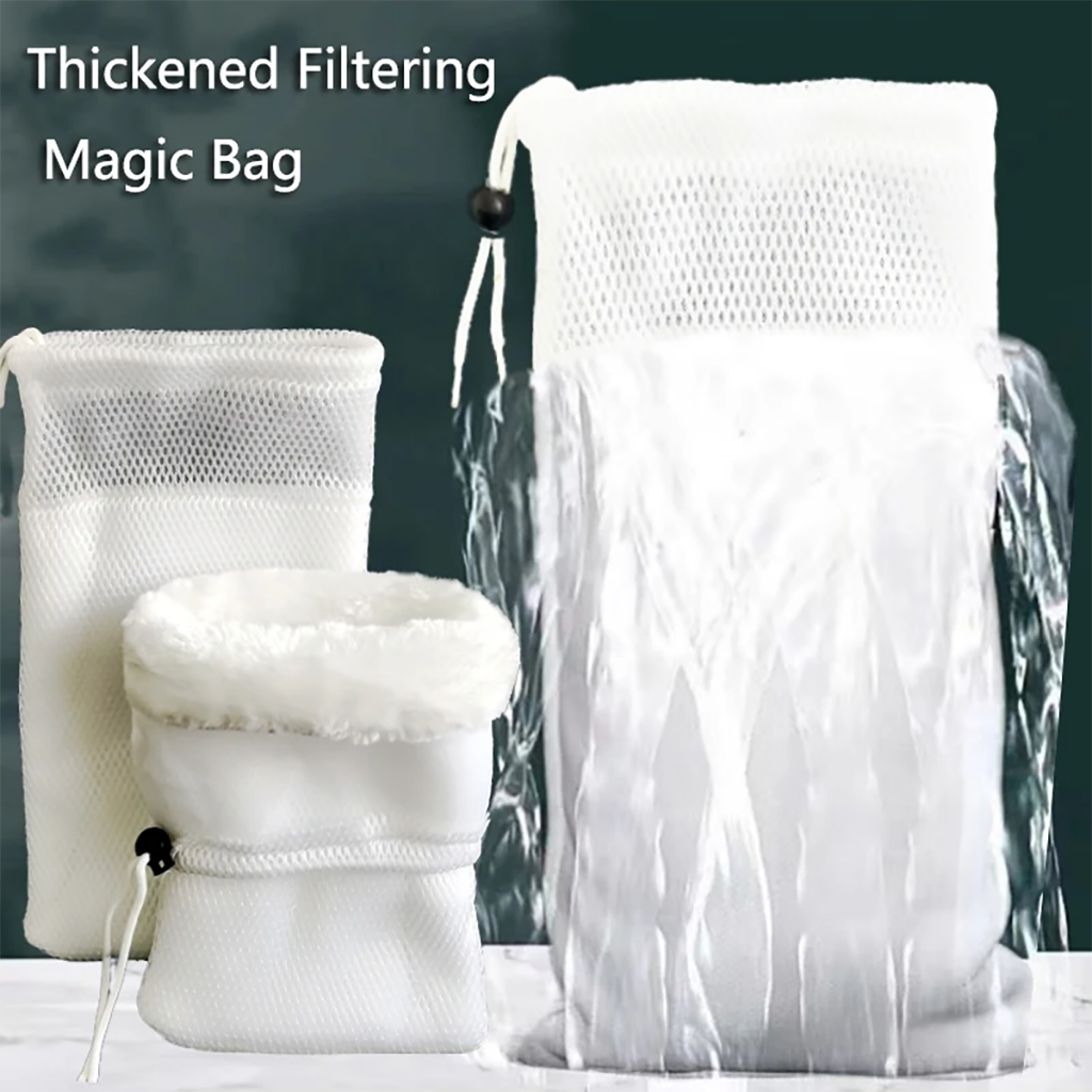 Aquarium Filter Reuse Wash Filter Magical Blanket Bag Pad Biochemical