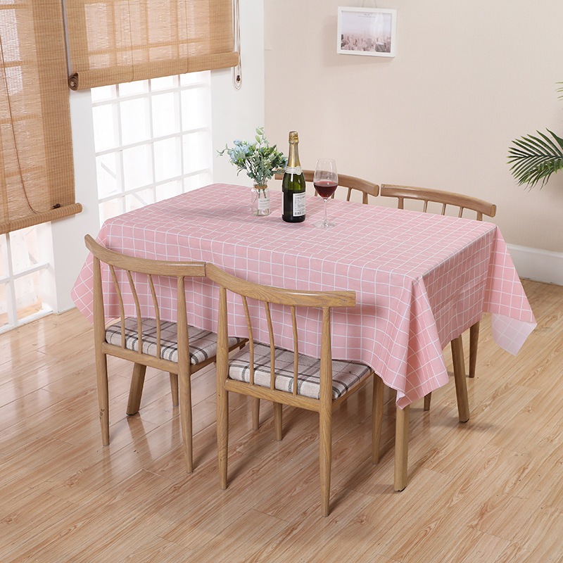 Table Cover PVC Table Cloth 6 Seater Table Cover Water Proof Table ...